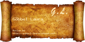 Göbbel Laura névjegykártya