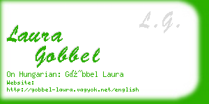 laura gobbel business card